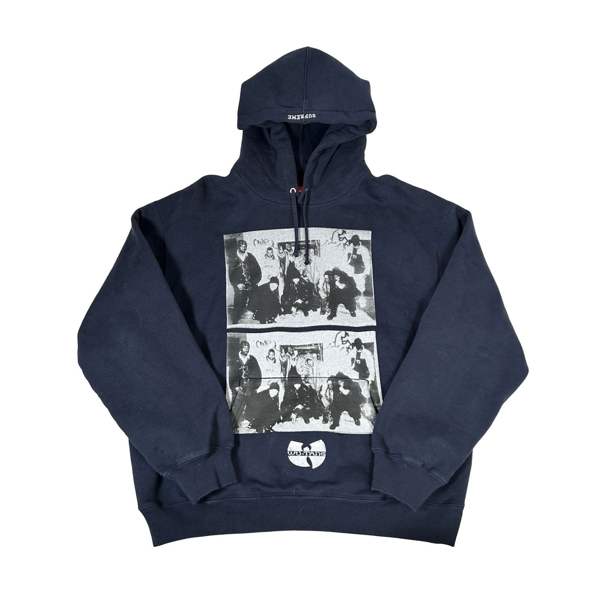 Supreme Wu-Tang Clan Hooded Sweatshirt Navy [USED] - L (Used)