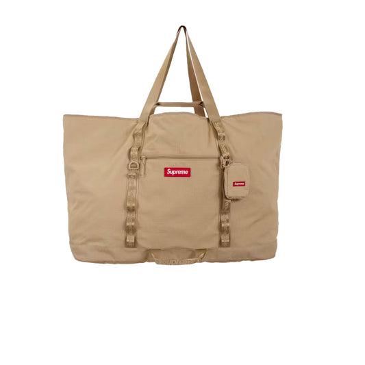 Supreme X-Large Tote Bag + Utility Pouch Tan
