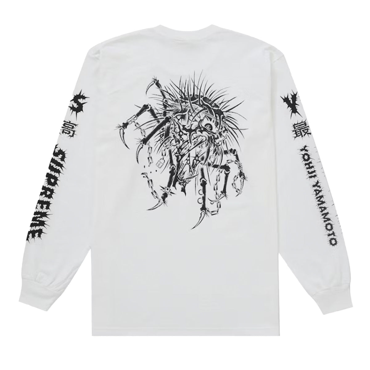 Supreme Y's by Yohji Yamamoto L/S Tee White