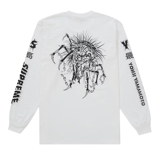 Supreme Y's by Yohji Yamamoto L/S Tee White
