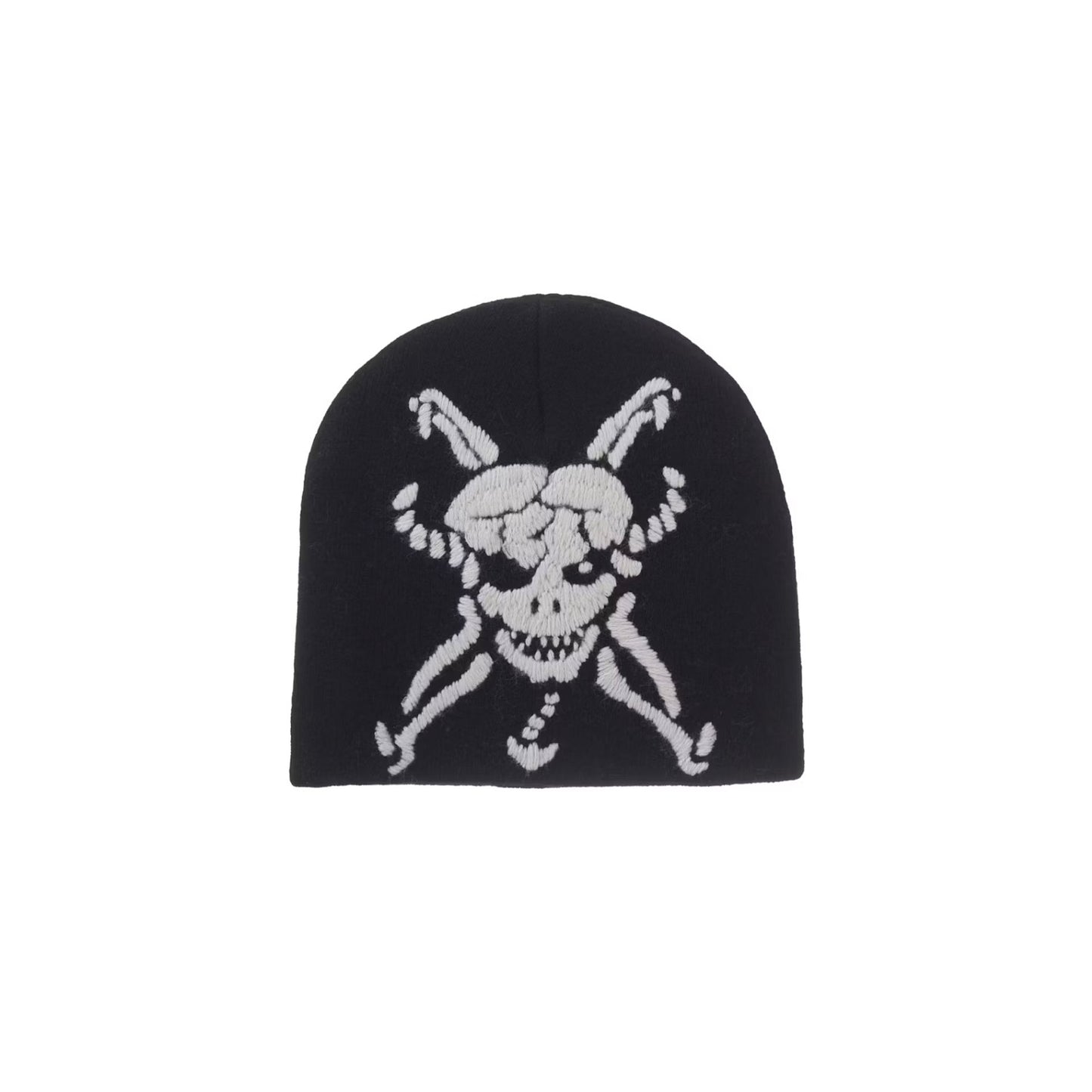 Supreme Y's by Yohji Yamamoto Skull Beanie Black [USED] - OS (Used)