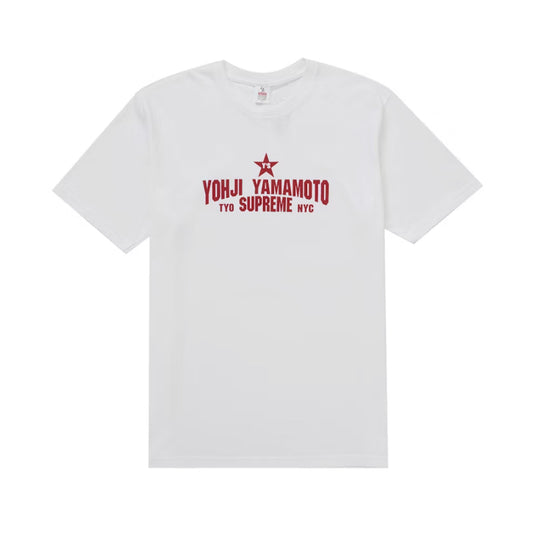 Supreme Y's by Yohji Yamamoto Star Tee White