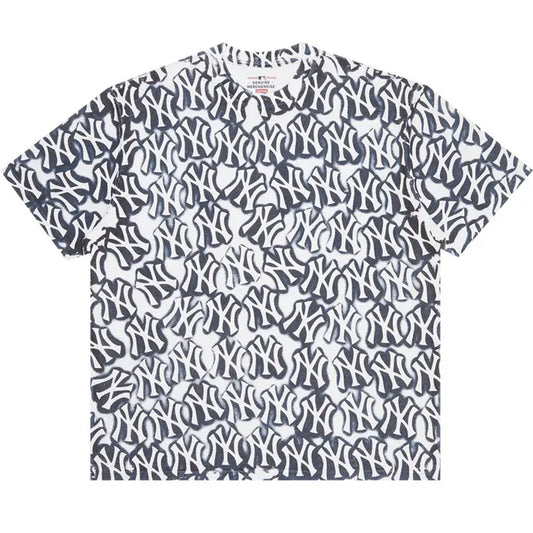 Supreme x New York Yankees Airbrush S/S Top White