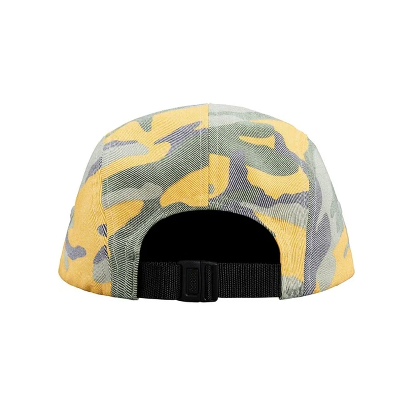 Supreme Washed Out Camo Camp Cap Yellow Camo