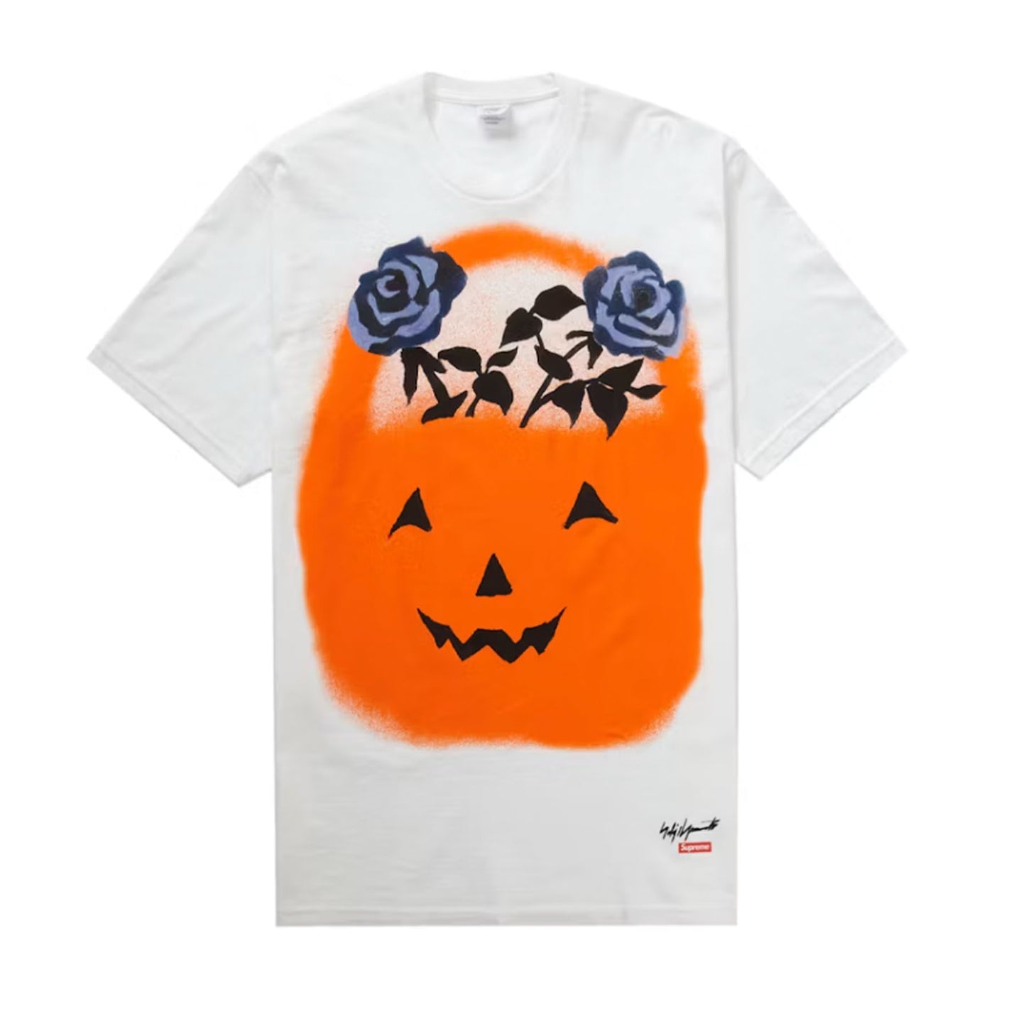 Supreme Yohji Yamamoto Pumpkin Tee White [USED] - XL (Used)