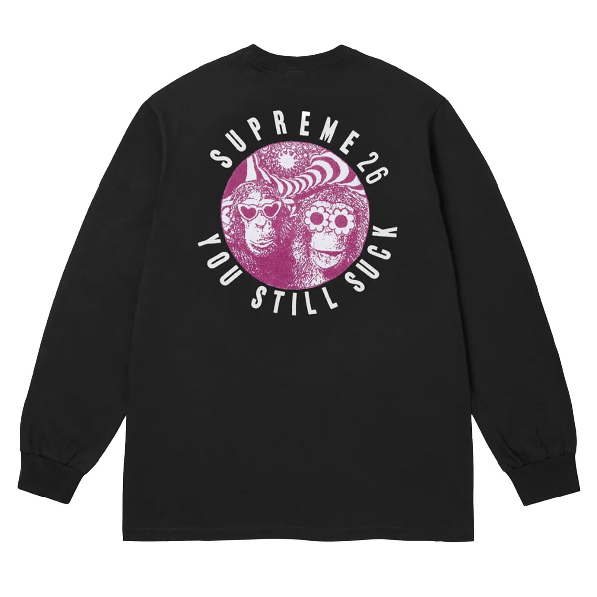 Supreme You Still S**k L/S Tee Black [USED] - L (Used)