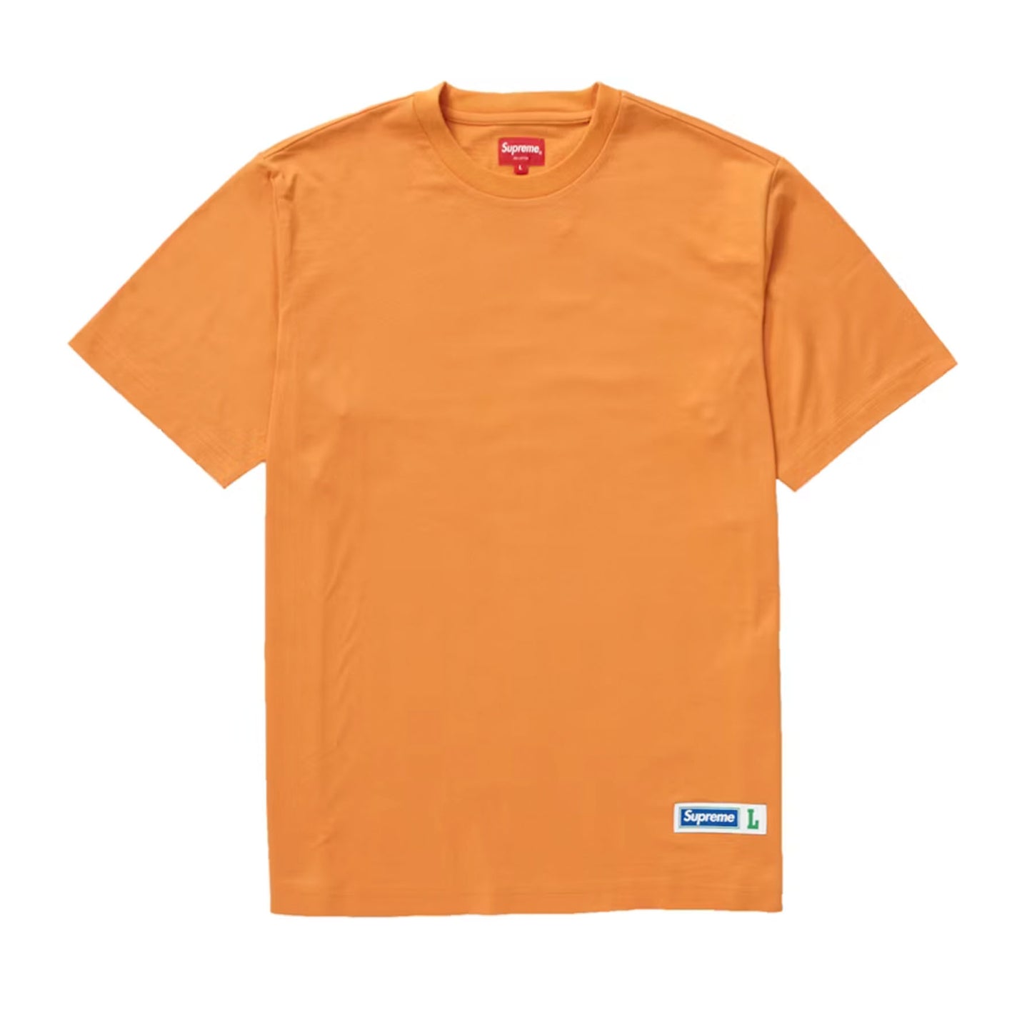 Supreme Athletic Label Tee Orange [USED] - L (Used)