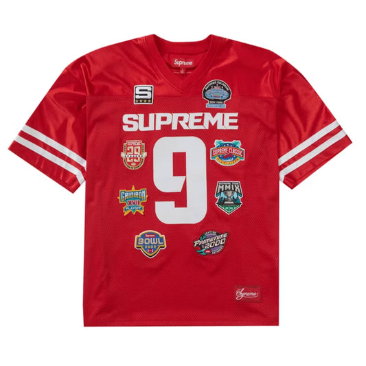 Supreme Championships Football Jersey Red [USED] - XL (Used)
