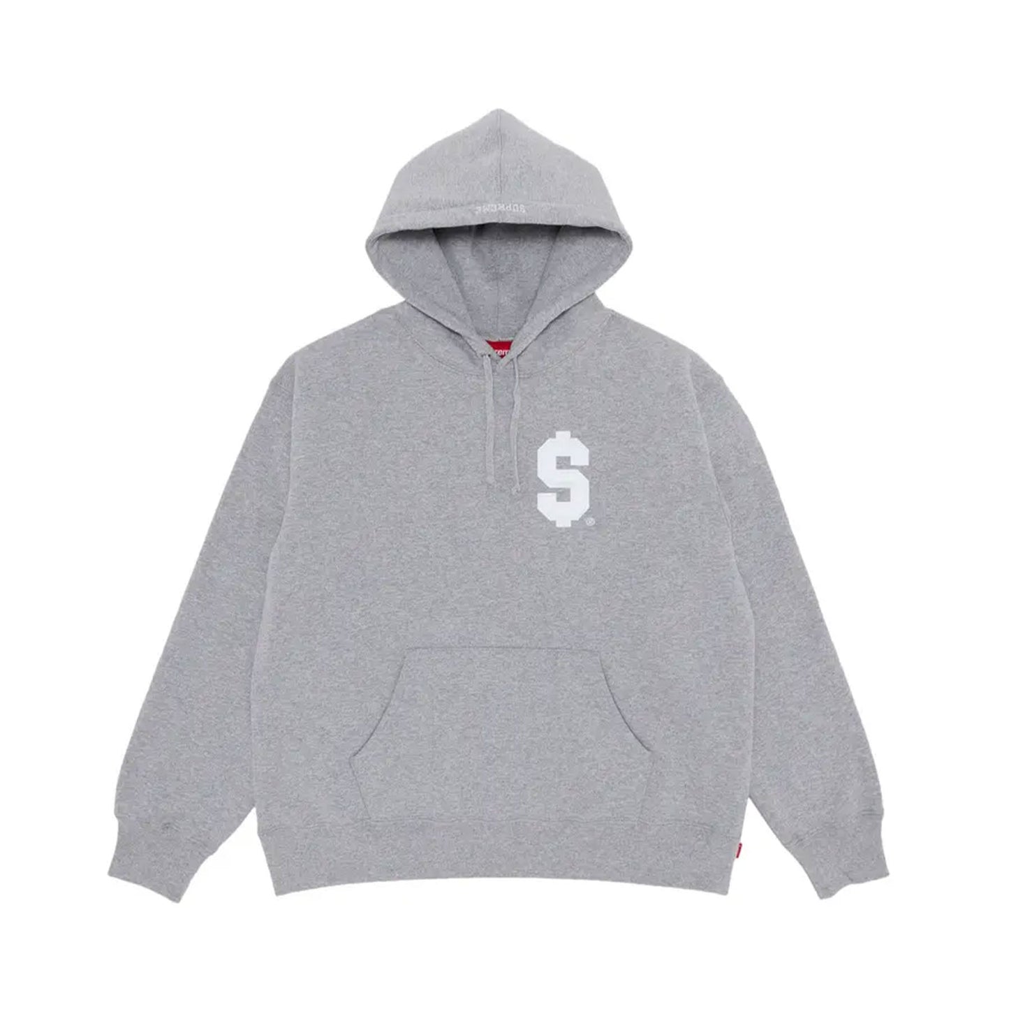 Supreme $ Hooded Sweatshirt Heather Grey [USED] - M (Used)