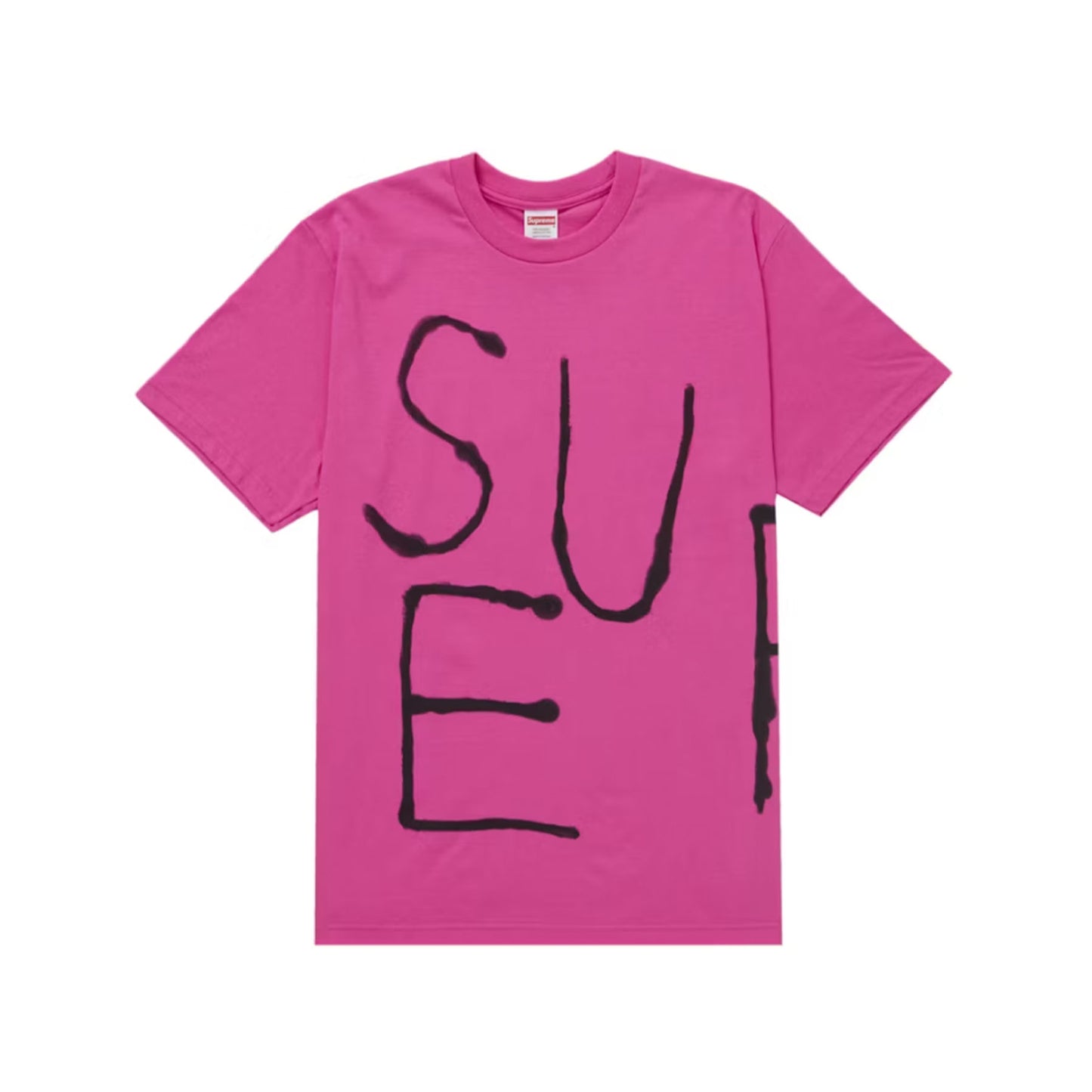 Supreme Painted Tee (SS25) Fuchsia [USED] - L (Used)