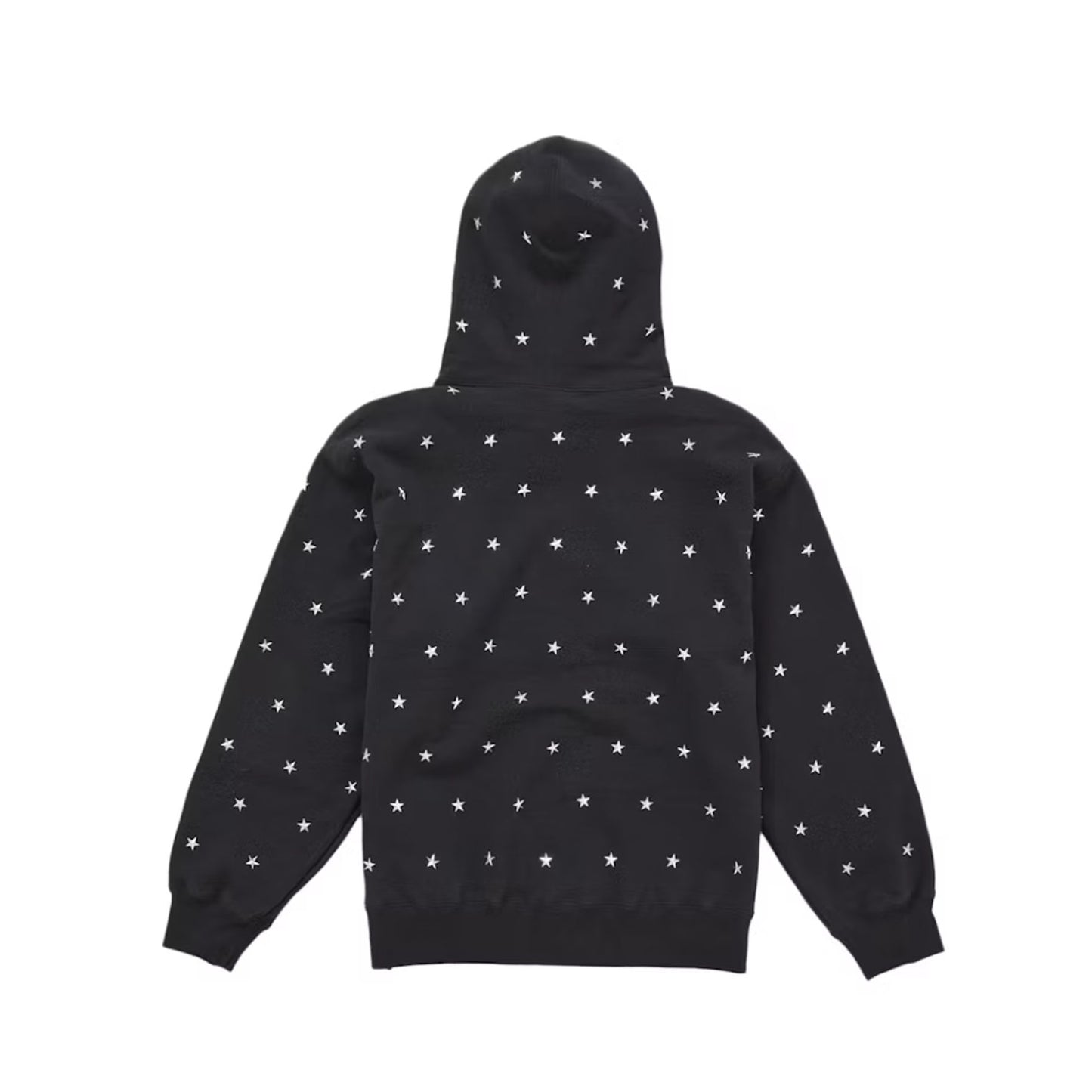 Supreme Stars Studded Hooded Sweatshirt Black [USED] - XL (Used)