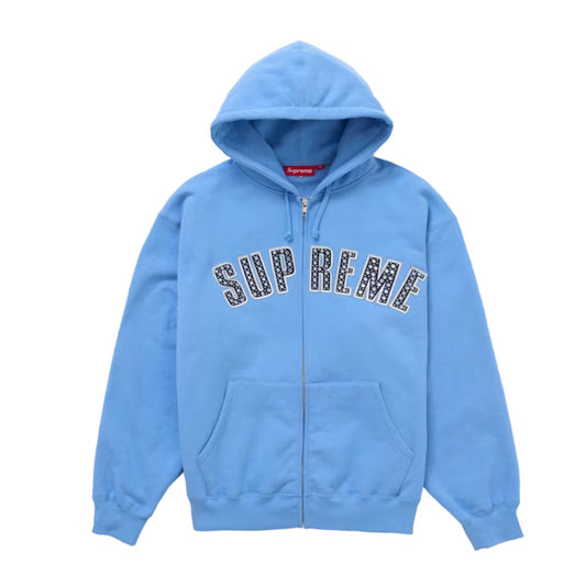 Supreme b.b. Simon Zip Up Hooded Sweatshirt Blue