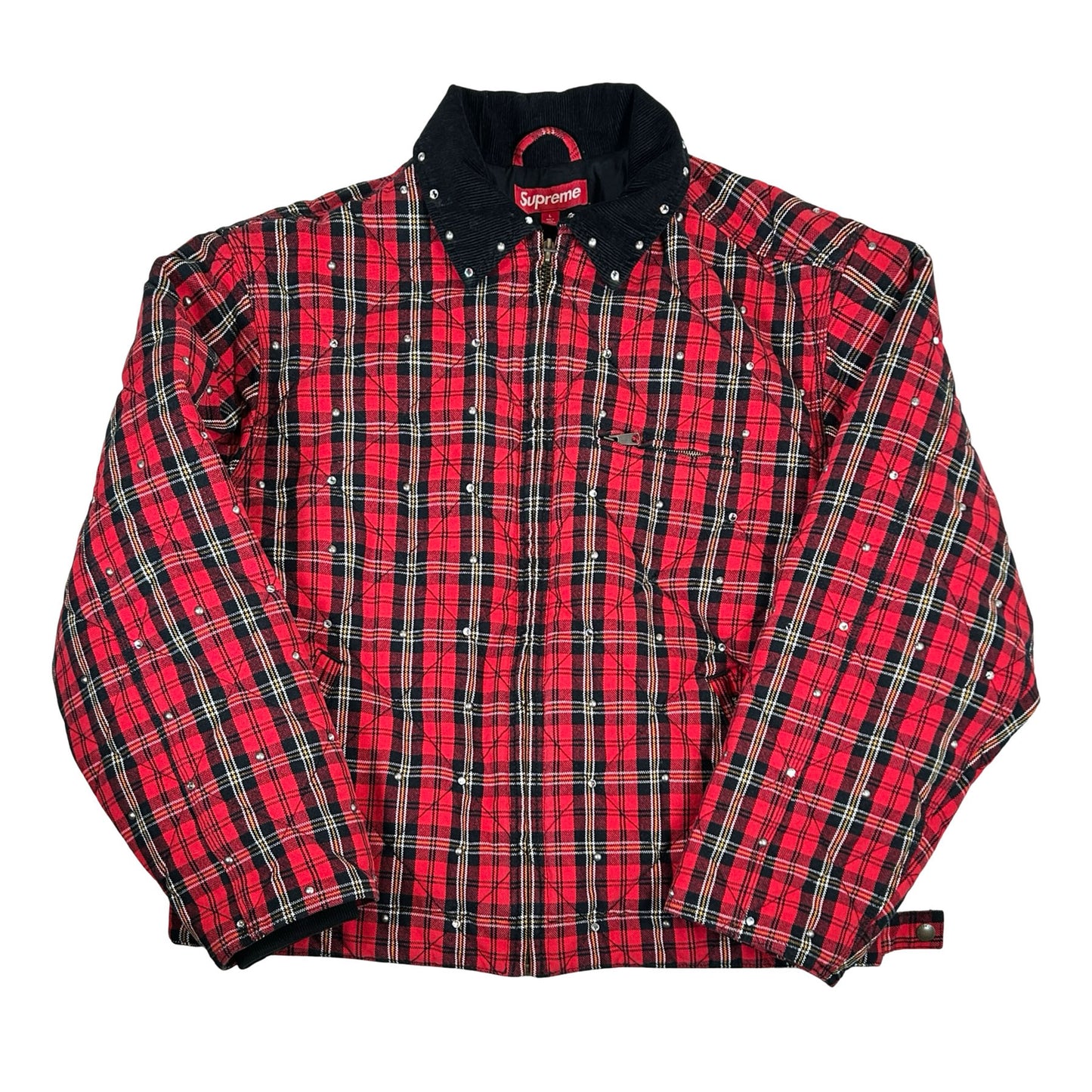 Supreme b.b. Simon Quilted Work Jacket Plaid [USED] - L (Used)