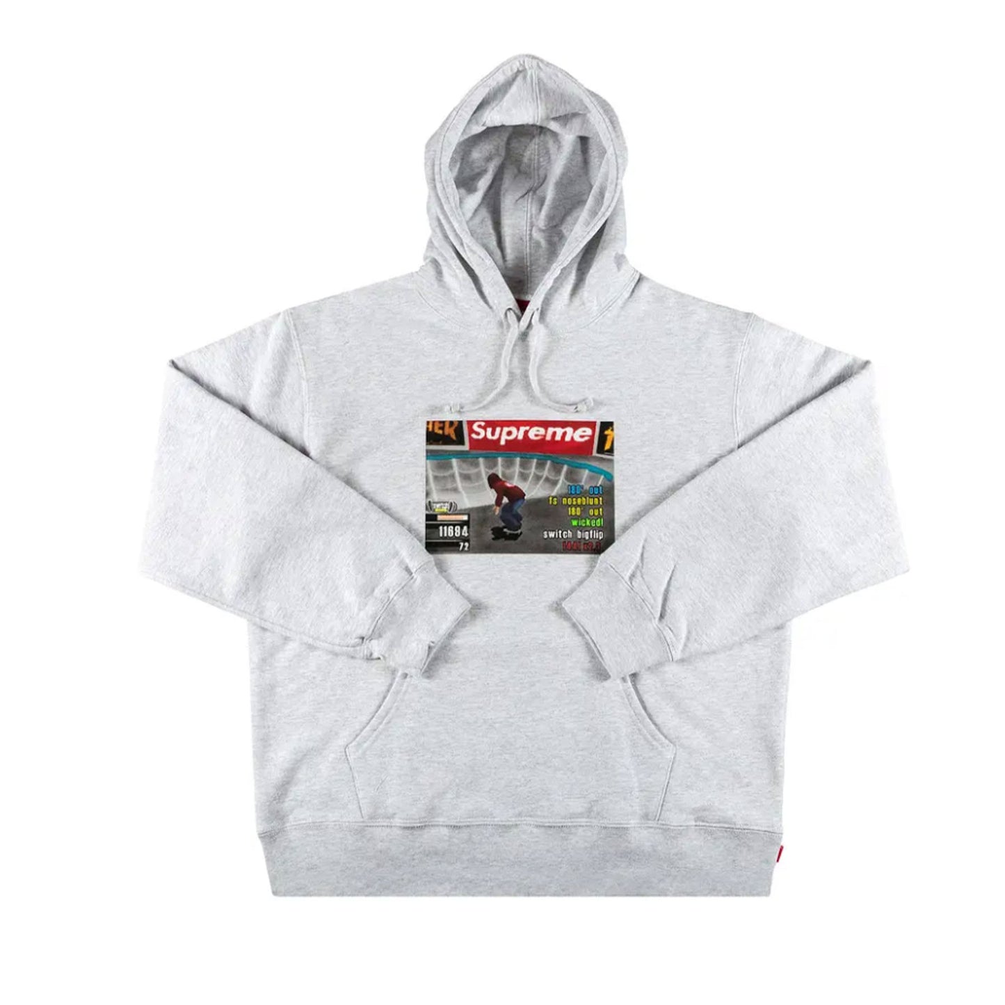 Supreme x Thrasher Hooded Sweatshirt Ash Grey [USED] - L (Used)