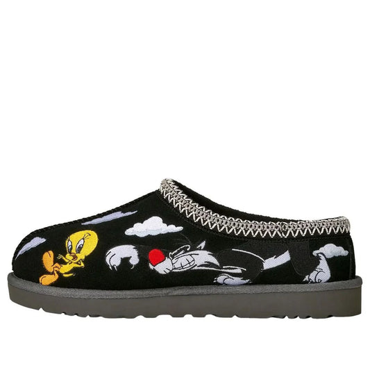 1181910 BLK UGG Tasman Slipper Palace x Looney Tunes Black
