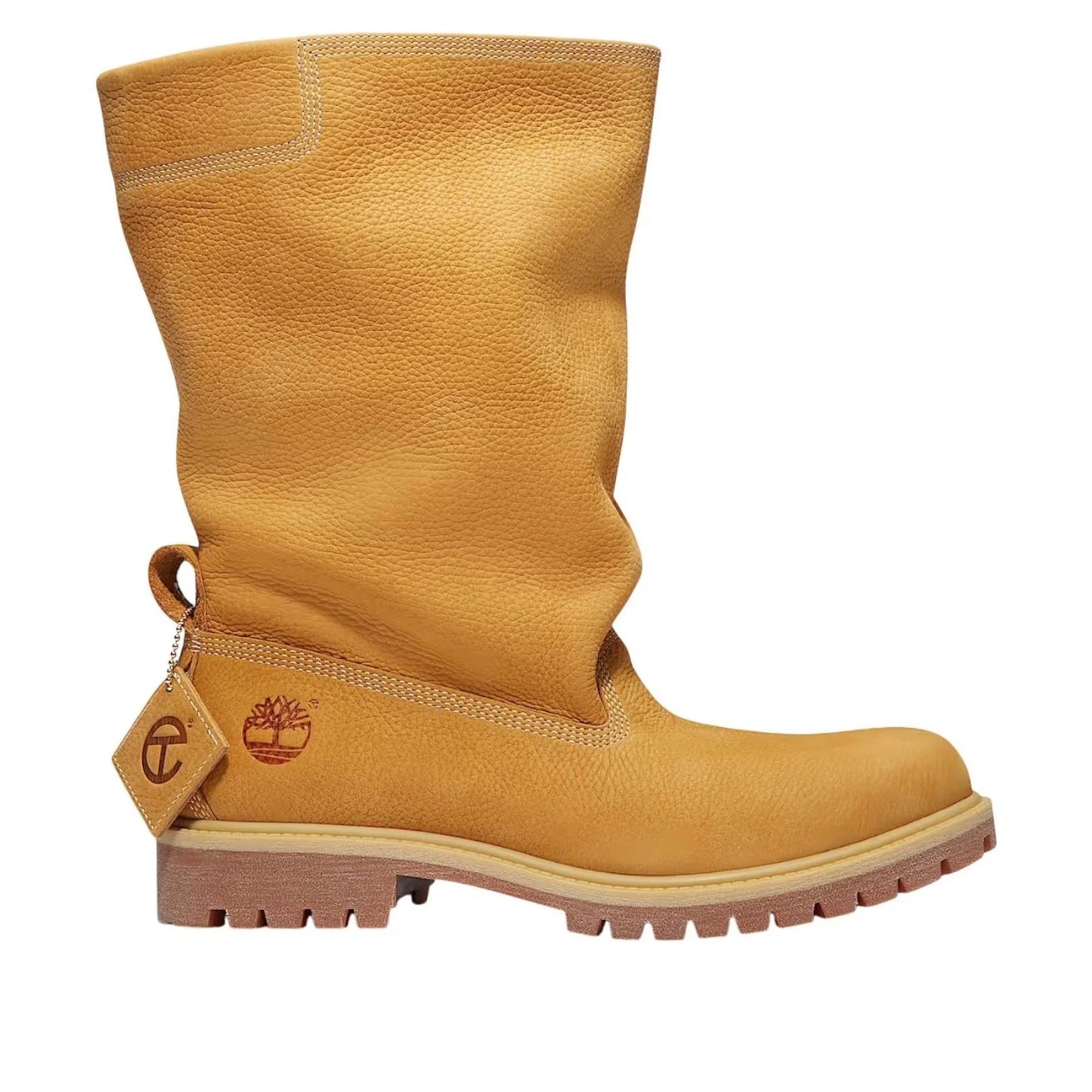 TB0A446G 754 Timberland Mid Pull On Boot x Telfar Wheat