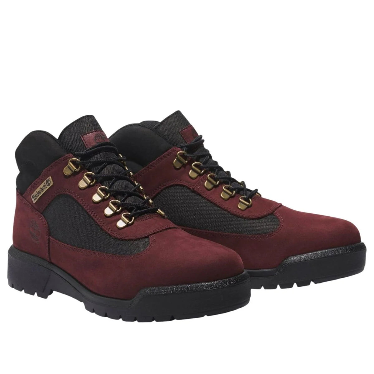 TB0AW6N C60 Timberland Field Boot Mid Lace Up Waterproof Dark Port