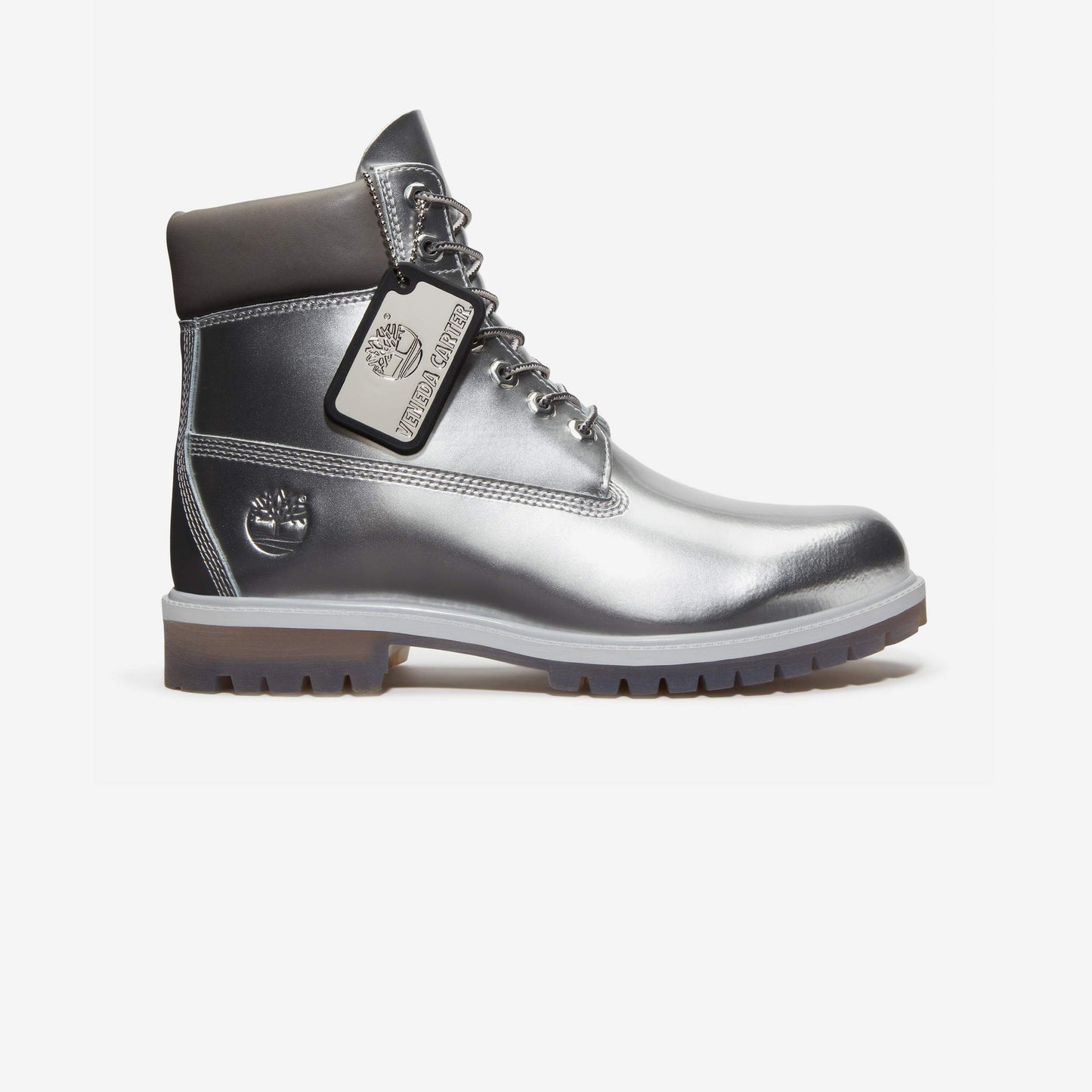 TB 0A6D9M EBN Timberland 6" Premium Boot Veneda Carter Silver