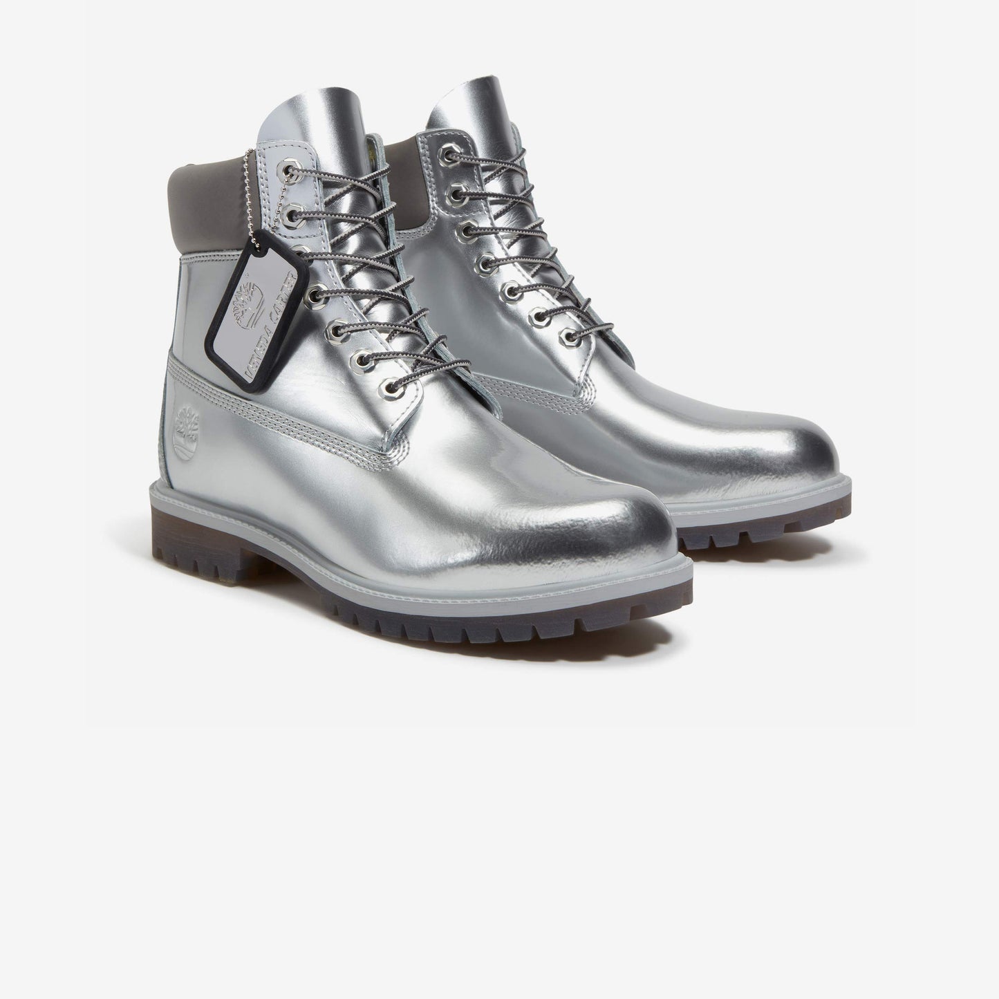 TB 0A6D9M EBN Timberland 6" Premium Boot Veneda Carter Silver