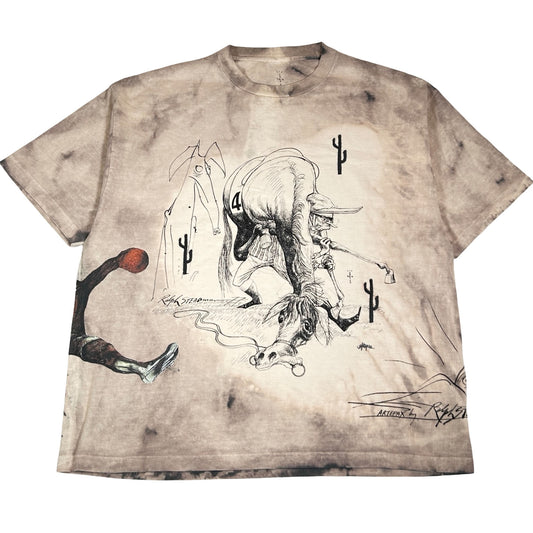 Travis Scott x Ralph Steadman Fear Tee Multicolor [USED] - XXL (Used)
