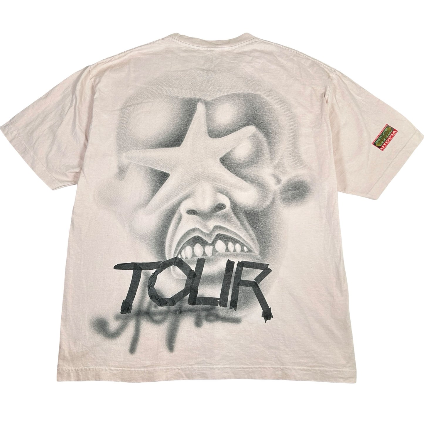 Travis Scott Utopia Circus Maximus Pink Star Tee Pink [USED] - XL (Used)