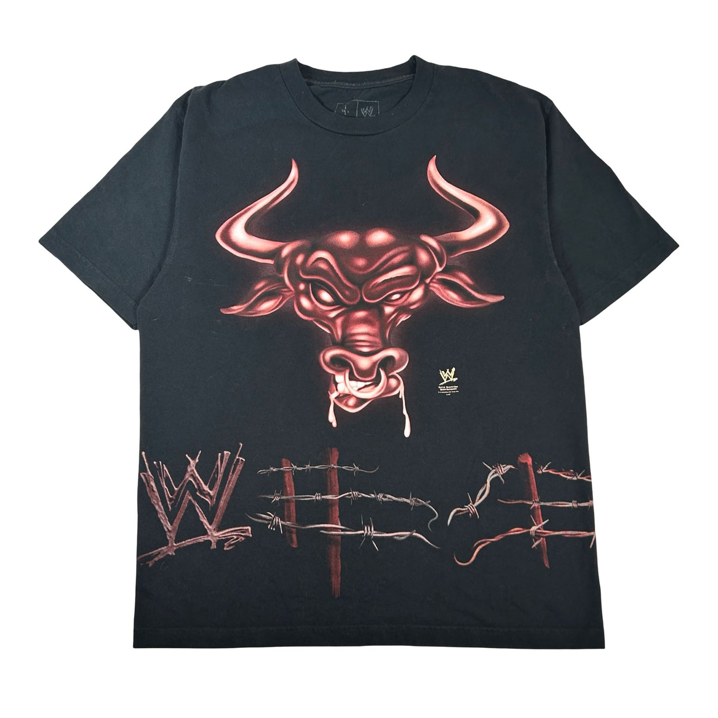 Travis Scott x WWE Know Your Role The Rock Tee Black [USED] - L (Used)