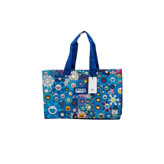 Takashi Murakami x Herschel ComplexCon Oversized Tote Blue