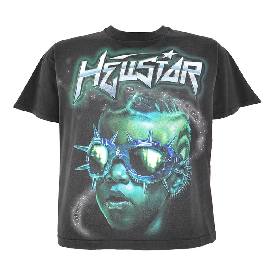 Hellstar The Future T-Shirt Black/Blue