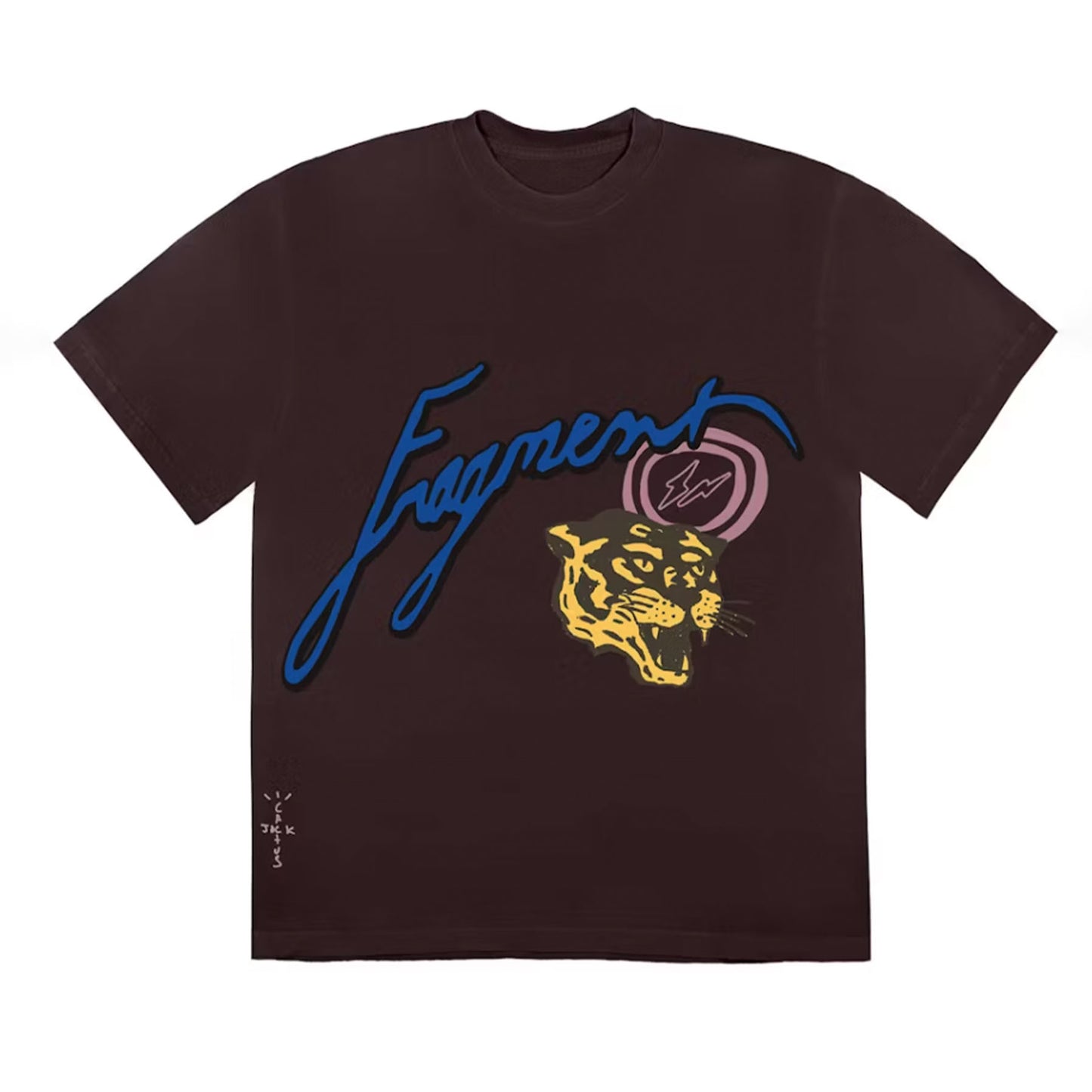Travis Scott Cactus Jack For Fragment Icons Tee Brown [USED] - L (Used)