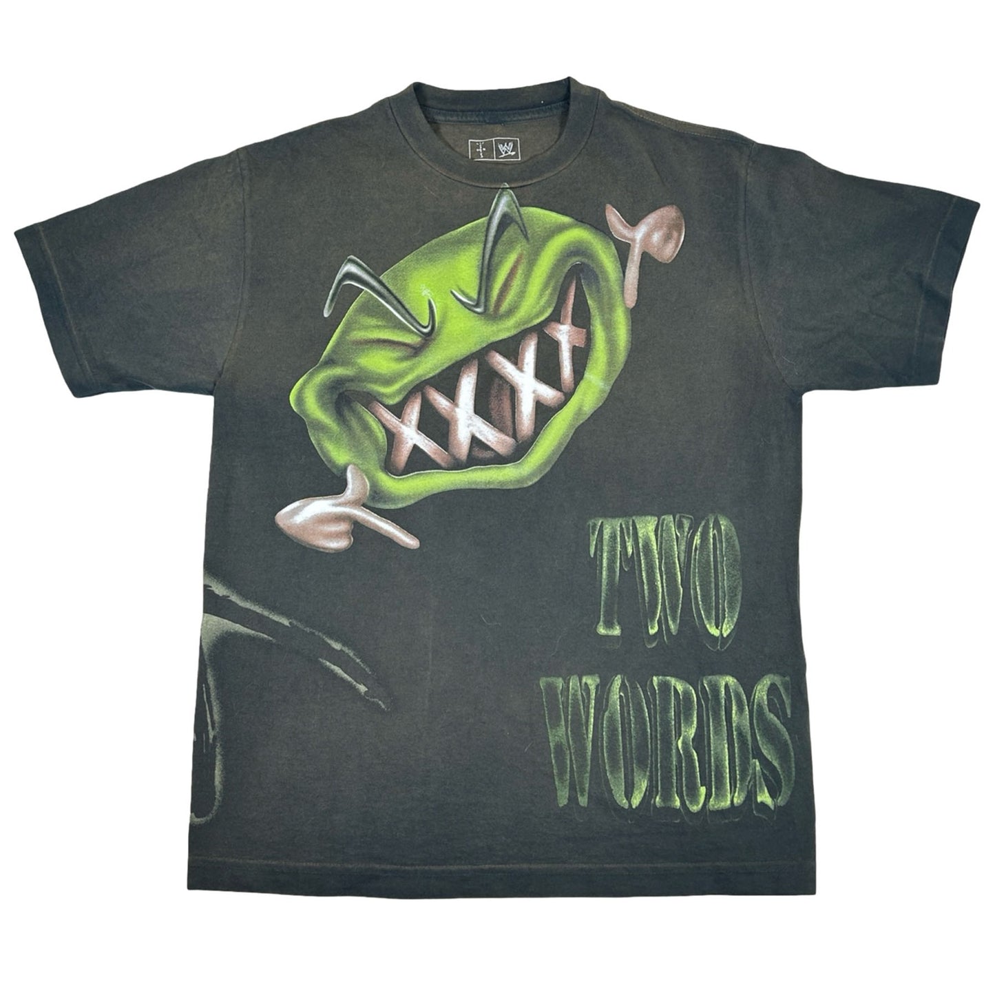 Travis Scott x WWE Two Words DX Tee Black [USED] - M (Used)