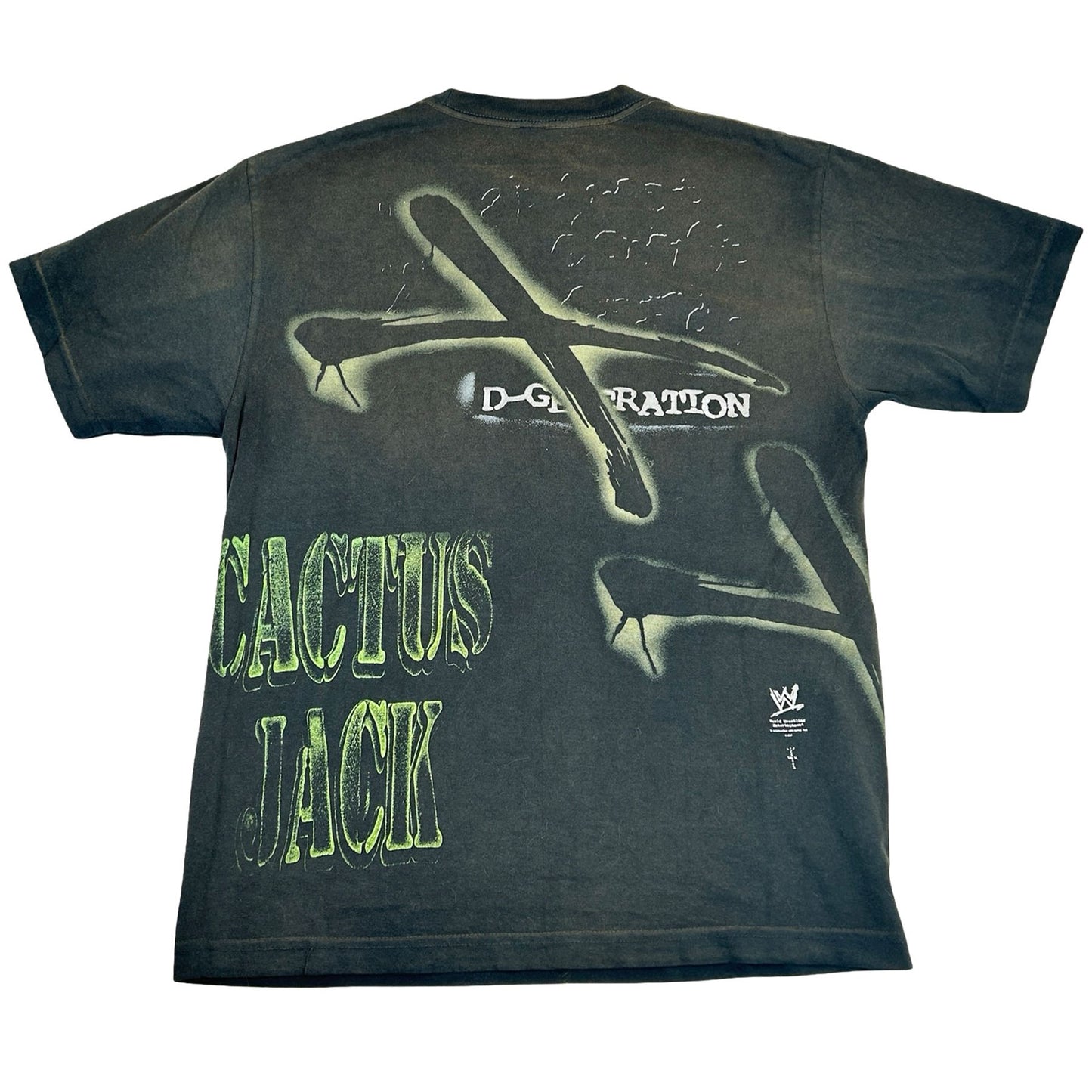Travis Scott x WWE Two Words DX Tee Black [USED] - M (Used)