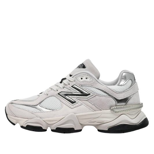 U9060JRB New Balance 9060 White Black Metallic Silver