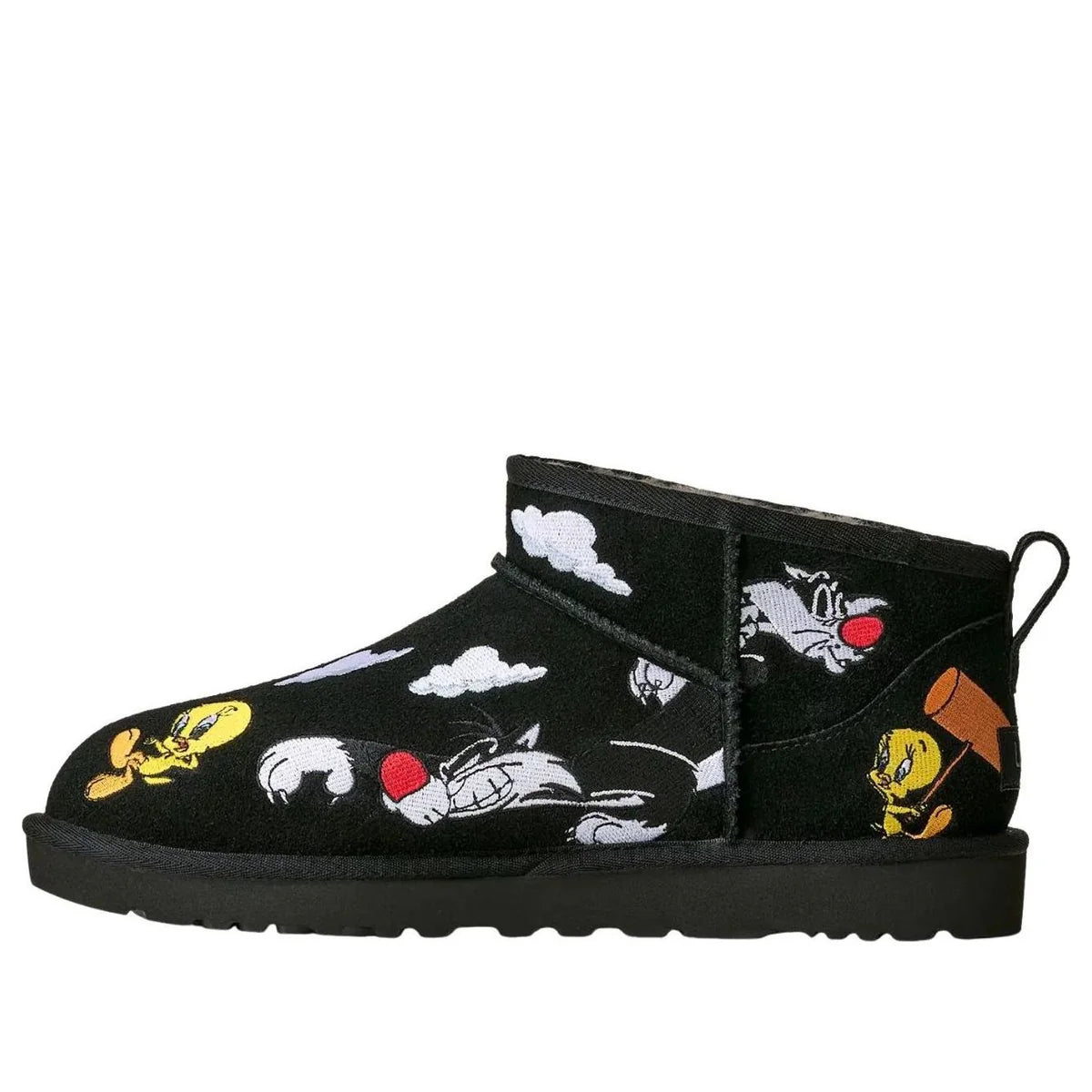 1181891 BLK UGG Classic Ultra Mini Boot Palace x Looney Tunes Black