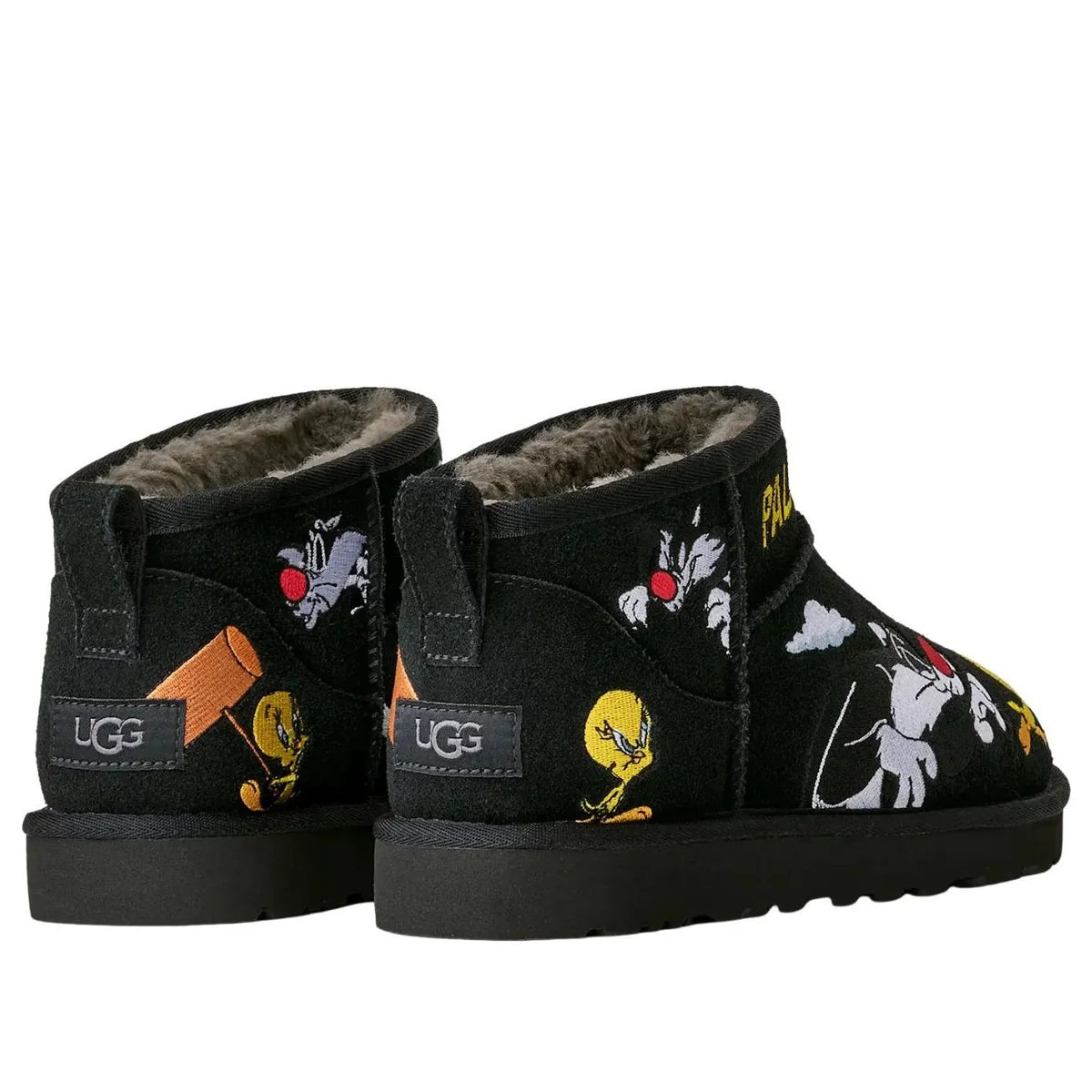 1181891 BLK UGG Classic Ultra Mini Boot Palace x Looney Tunes Black