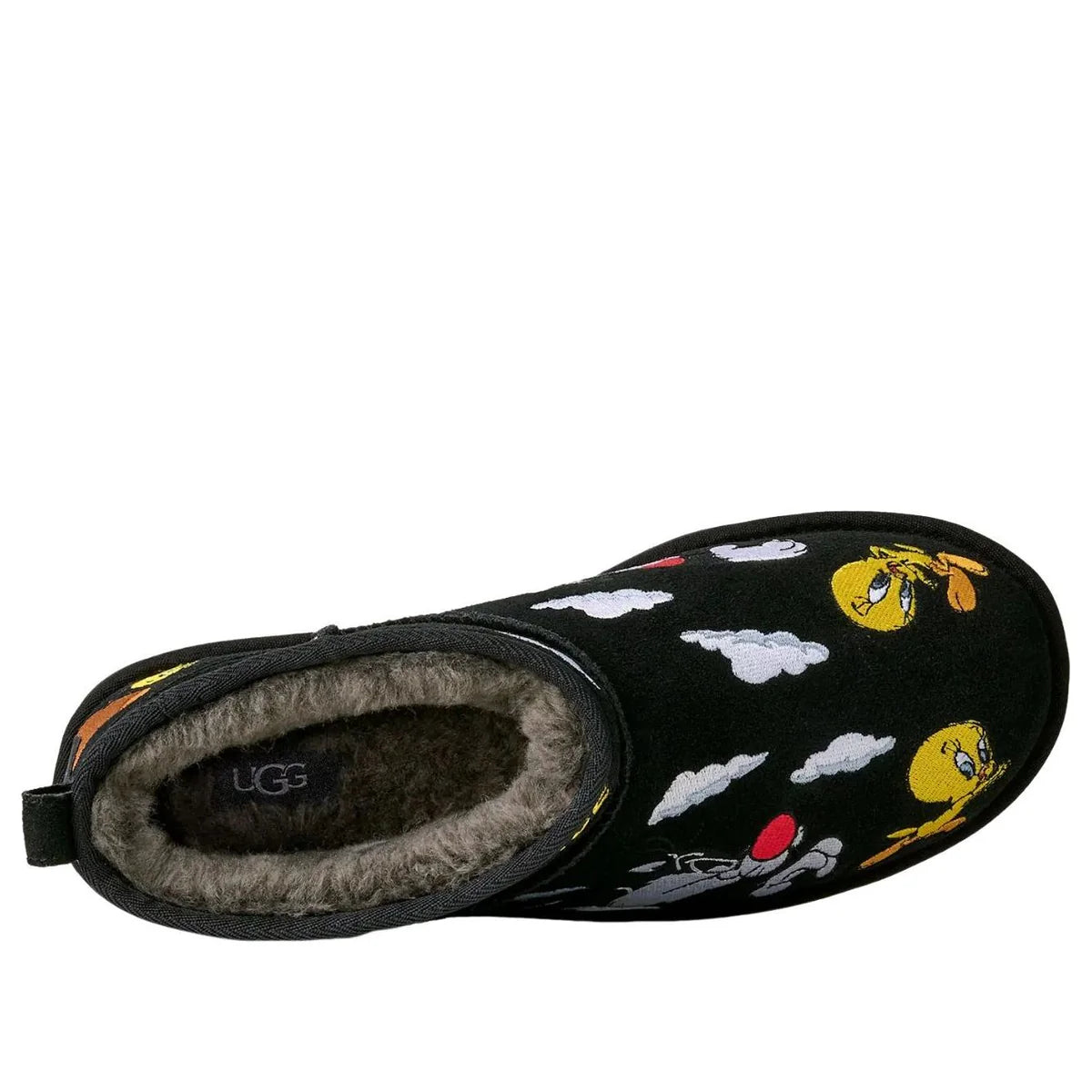 1181891 BLK UGG Classic Ultra Mini Boot Palace x Looney Tunes Black