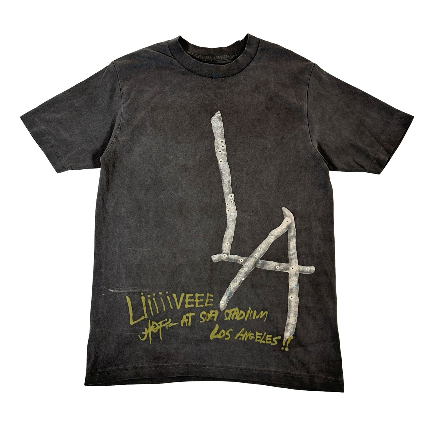 Travis Scott Utopia Is In Los Angeles T-shirt Black [USED] - S (Used)