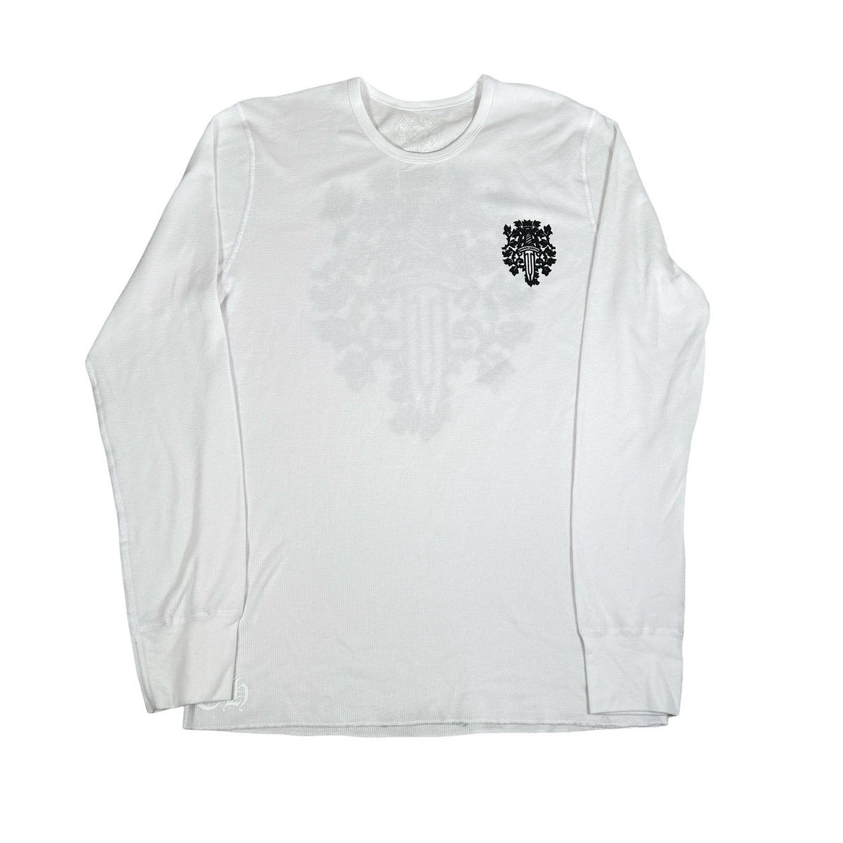 Chrome Hearts Vine Dagger L/S Thermal White - XXL (Minor Mark On Sleeve)