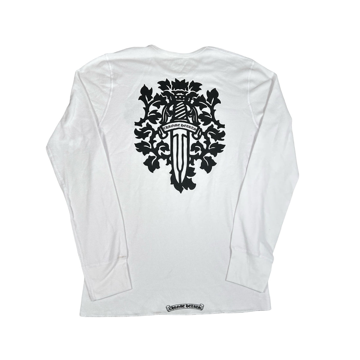 Chrome Hearts Vine Dagger L/S Thermal White - XXL (Minor Mark On Sleeve)