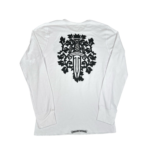 Chrome Hearts Vine Dagger L/S Thermal White - XXL (Minor Mark On Sleeve)
