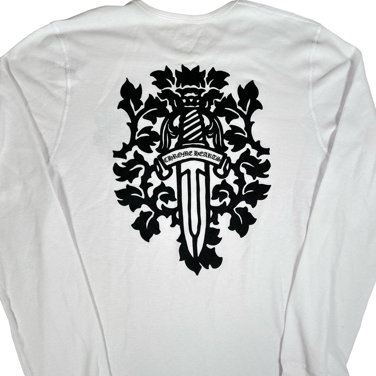 Chrome Hearts Vine Dagger L/S Thermal White - XXL (Minor Mark On Sleeve)