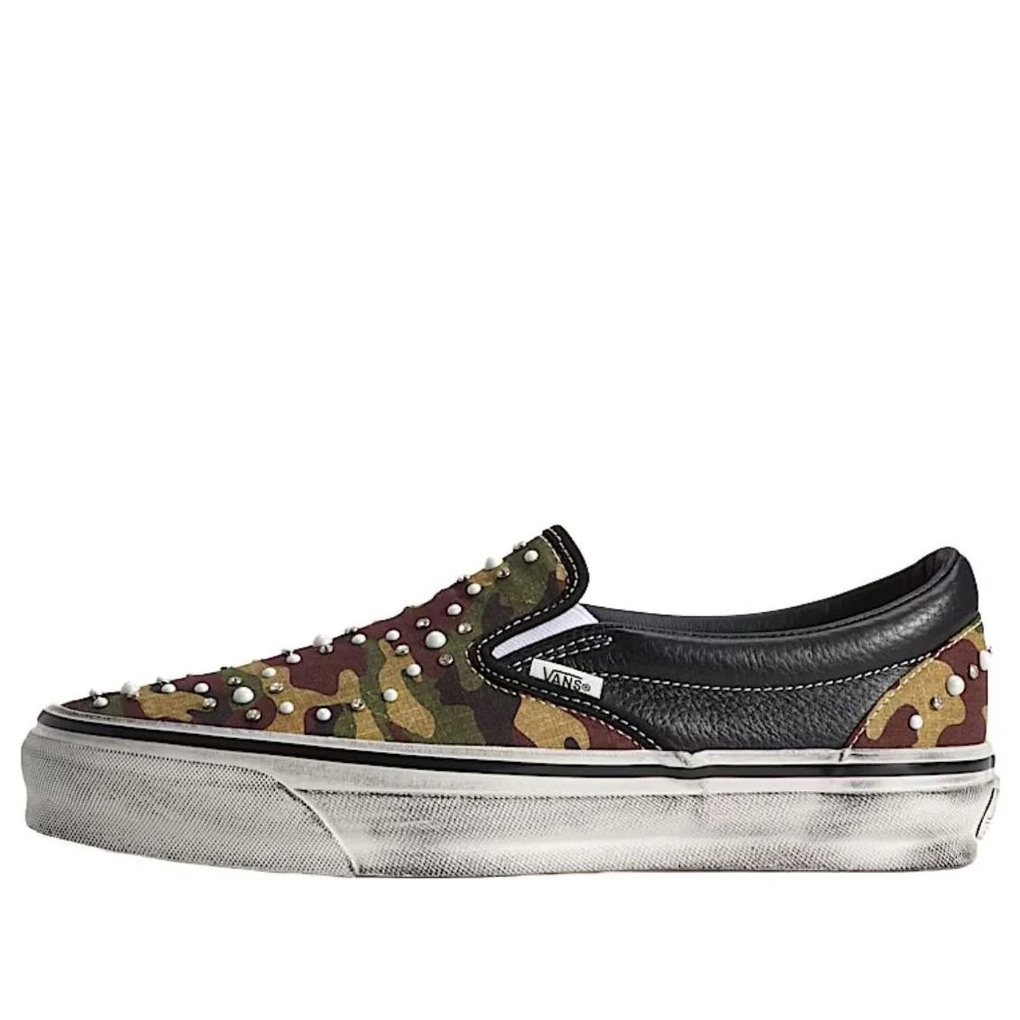 VN000D9PCAK Vans LX Classic Slip-On 98 Pearlized Pack Camo Black