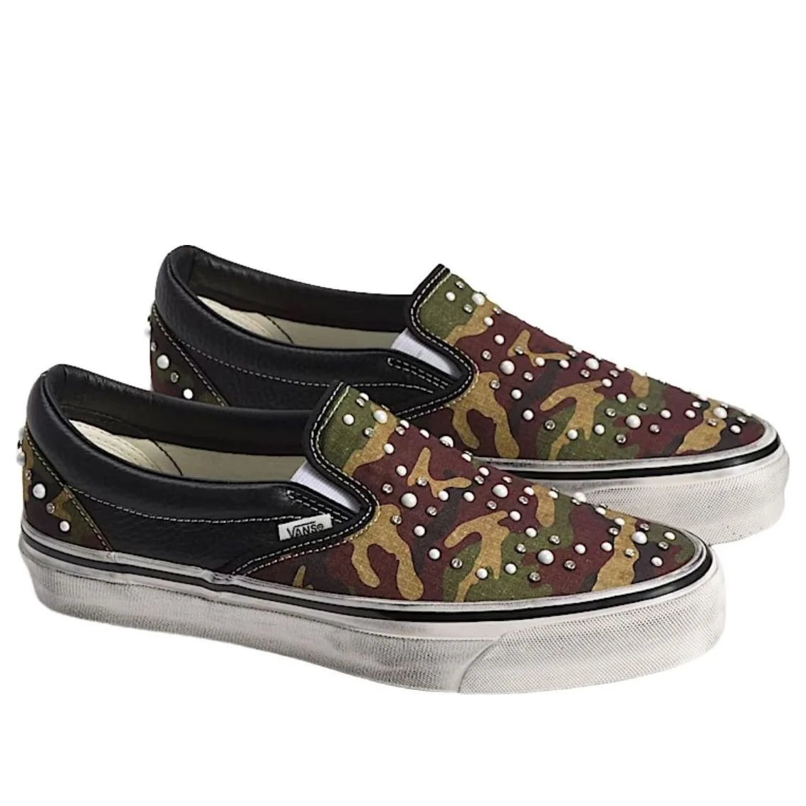 VN000D9PCAK Vans LX Classic Slip-On 98 Pearlized Pack Camo Black
