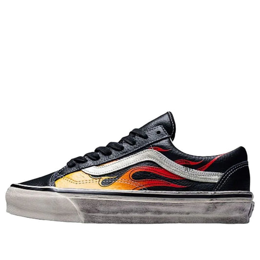 VN000D9RCJK Vans LX Old Skool Archive Flame Black