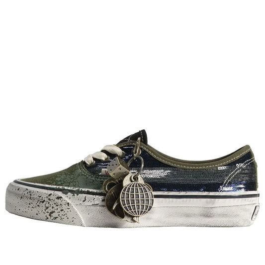 VN000DB824O Vans Premium Authentic La Habana Green Blue