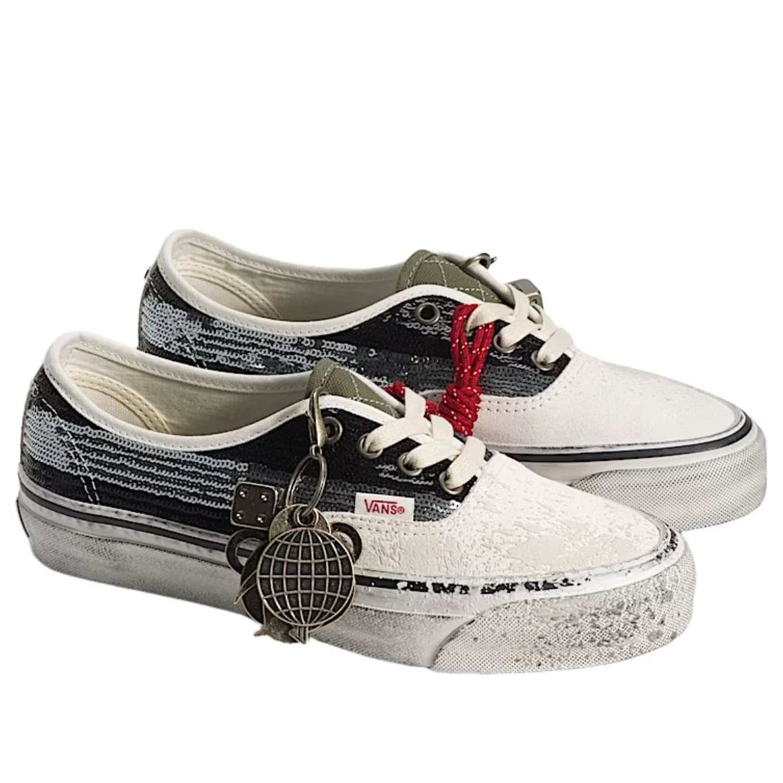 VN000DB8MCG Vans Premium Authentic La Habana Black White