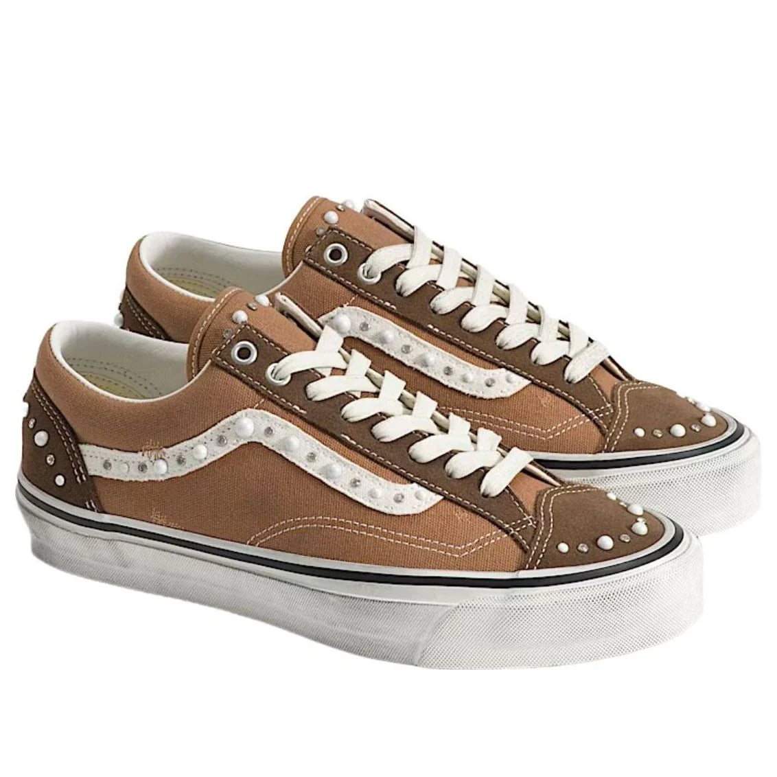 VN000E8VFST1 Vans LX Old Skool 36 Pearlized Pack Vintage Cocoa
