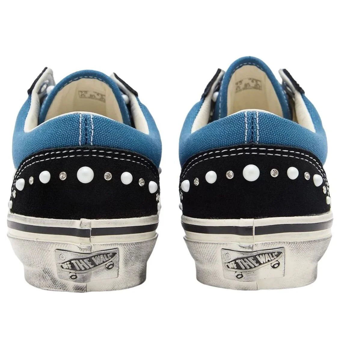 VN000E8VYA6 Vans LX Old Skool 36 Pearlized Pack Black Navy