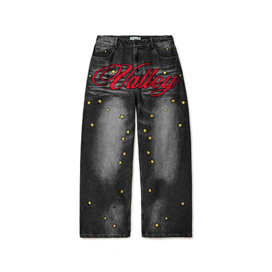 Vale Forever Cosmo Denim Pants Black
