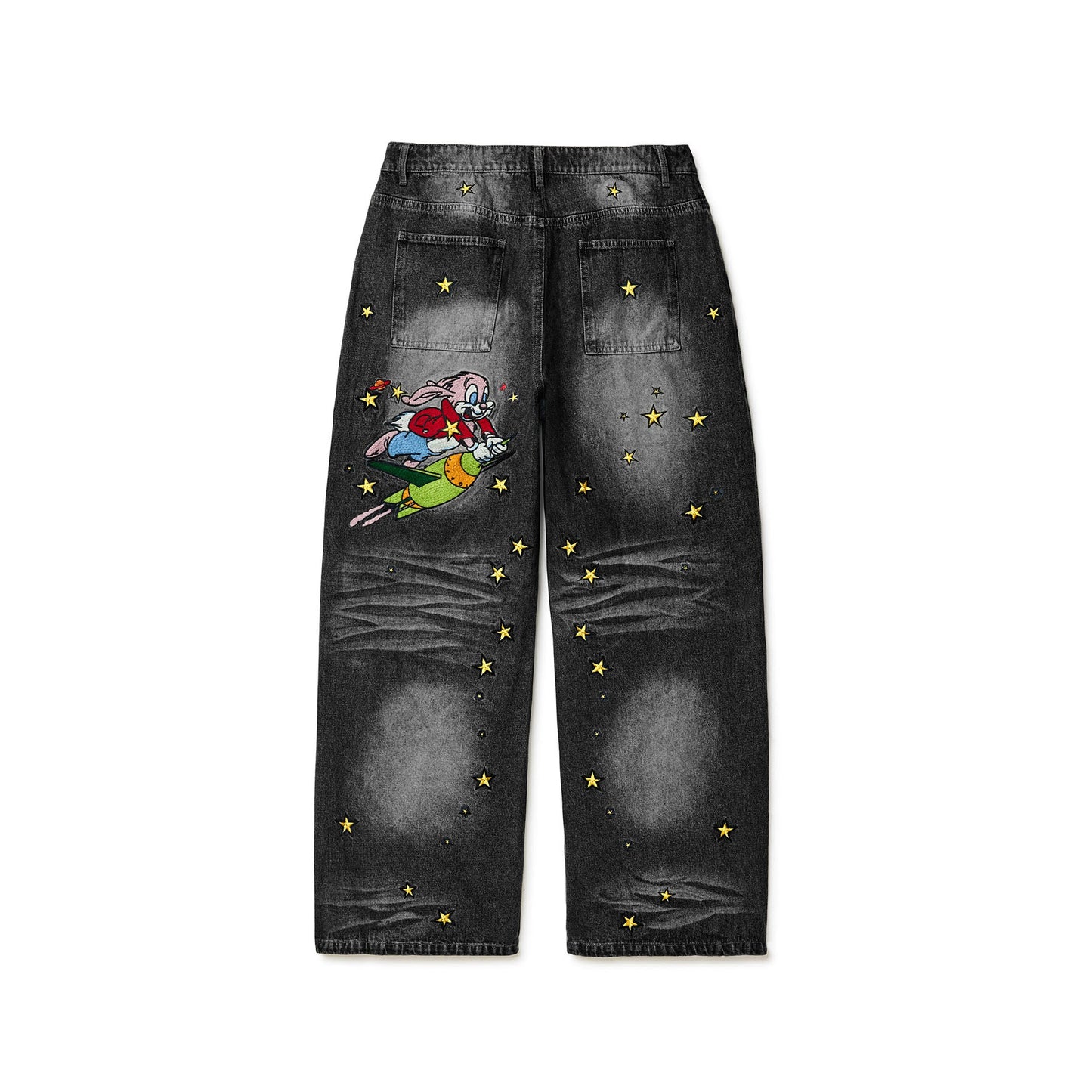 Vale Forever Cosmo Denim Pants Black