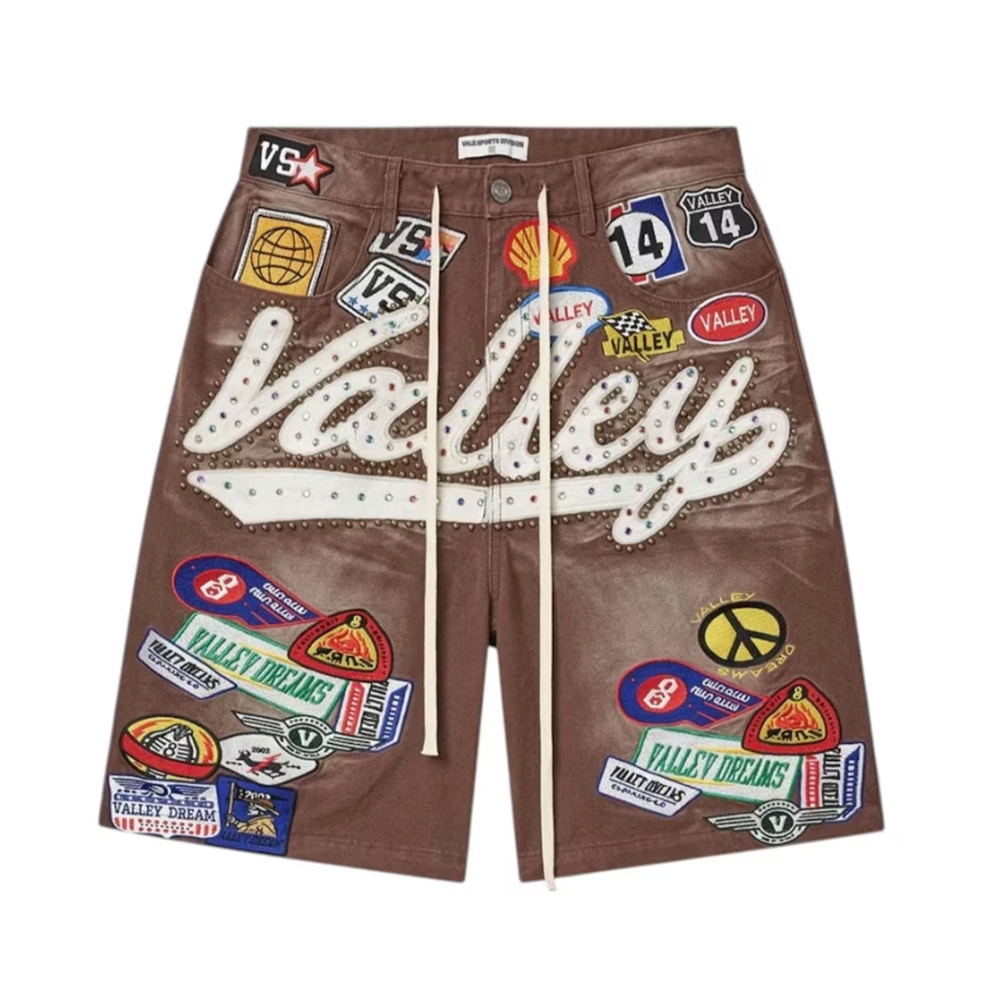 Vale Forever 1980's Jorts Brown